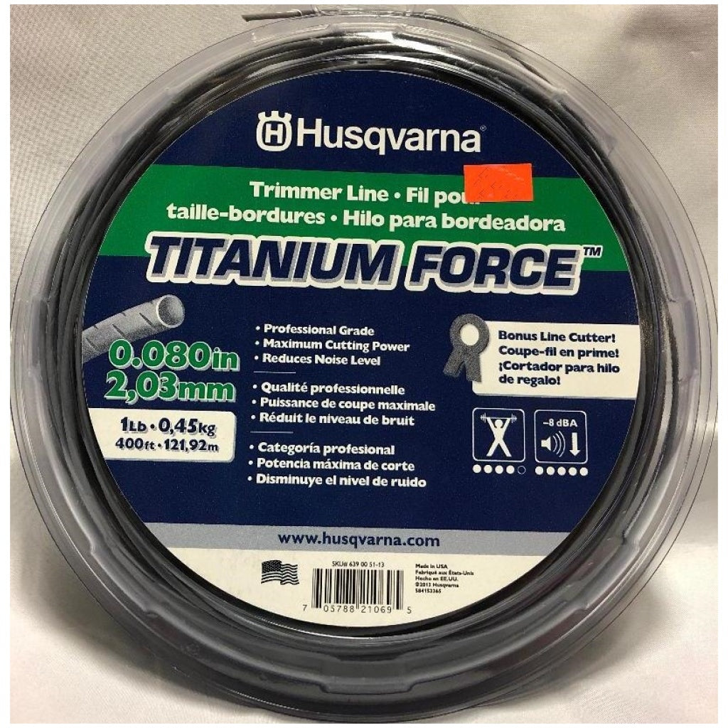 Husqvarna titanium force trimmer shop line