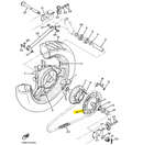 Yamaha 43T Rear Drive Sprocket