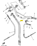 Yamaha Throttle Cable Assembly