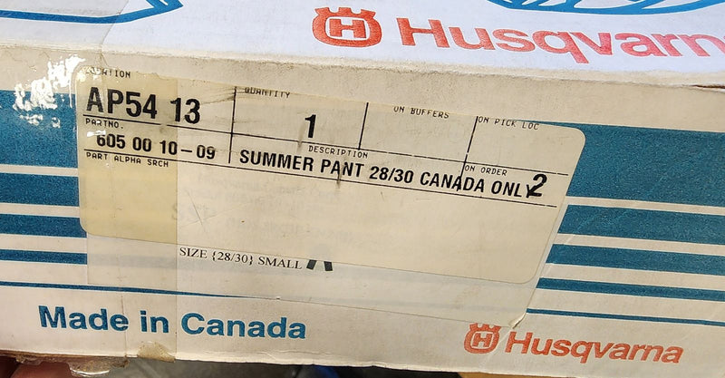 Husqvarna Summer pant