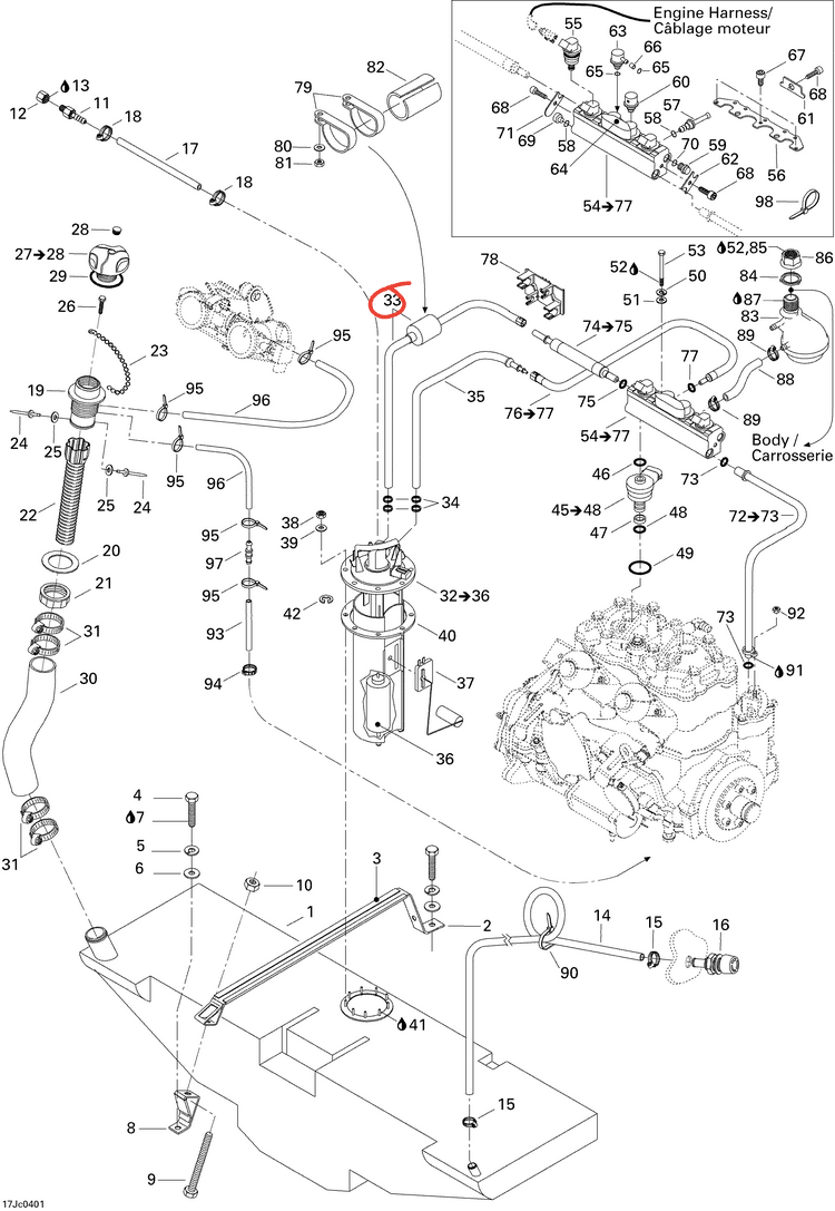 Sea-Doo Hose Outlet Assembly - Powersports Gear Dealer & Accessories | Banner Rec Online Shop