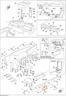 Sea-Doo Rear Side Backrest, Port Side - Powersports Gear Dealer & Accessories | Banner Rec Online Shop