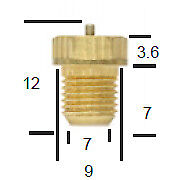 Mikuni Float Valve Assembly VM15/172-2.0