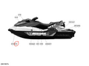 Sea-Doo Front Side Decal RH - Powersports Gear Dealer & Accessories | Banner Rec Online Shop