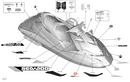 Sea-Doo LH Side Cover Decal - Powersports Gear Dealer & Accessories | Banner Rec Online Shop