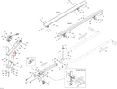 Sea-Doo Mount Channel Support, Galv - Powersports Gear Dealer & Accessories | Banner Rec Online Shop
