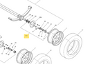 Sea-Doo Trailer Move II Hub Assy