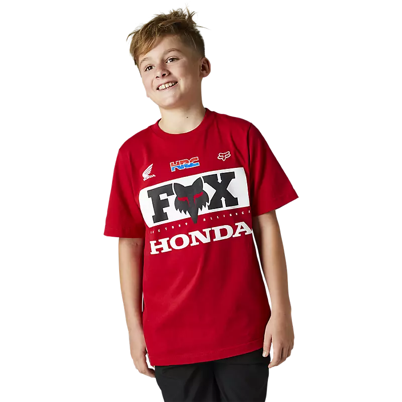Fox Youth Honda Fox Head Tee - Powersports Gear Dealer & Accessories | Banner Rec Online Shop