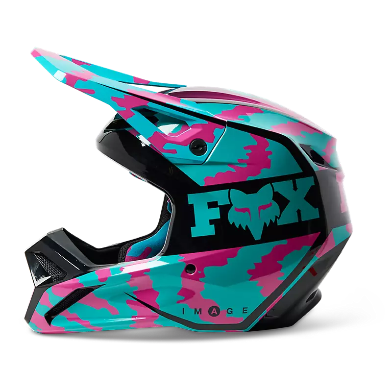 Fox Youth V1 Nukler Helmet - Powersports Gear Dealer & Accessories | Banner Rec Online Shop