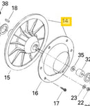 Ski Doo Secondary Clutch