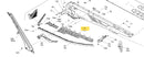 SKI-DOO FOOTSTEP REST LH PERFORATED
