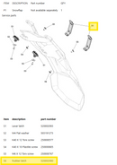 Ski-Doo Rubber Latch