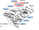 Kawasaki R Upper Cowling Pattern