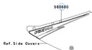 Kawasaki LH Side Cover Decals