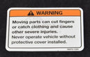 Kawasaki Warning Label