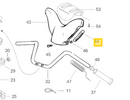 Ski-Doo Handlebar Keyway