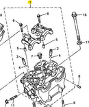 1998/1999 Yamaha WR/YZ 400CC Cylinder Head Assy (5BE-11102-10-00)