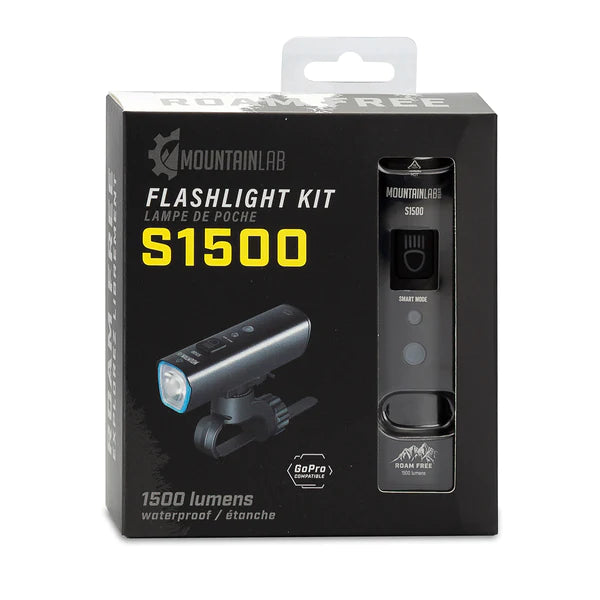 Mountain Lab S1500 Lumen Flashlight Kit - Powersports Gear Dealer & Accessories | Banner Rec Online Shop