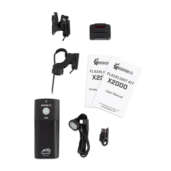 Mountain Lab X2000 Lumen Flashlight Kit - Powersports Gear Dealer & Accessories | Banner Rec Online Shop