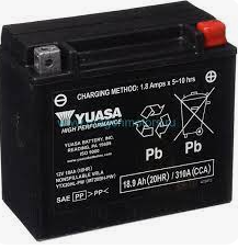 Yuasa Battery 12 Volt 18 AMP - Powersports Gear Dealer & Accessories | Banner Rec Online Shop