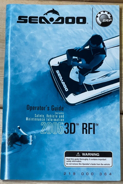 Sea-Doo Operator's Guide (2005) - Powersports Gear Dealer & Accessories | Banner Rec Online Shop