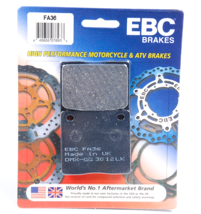 EBC FA36 Brake Pads - Powersports Gear Dealer & Accessories | Banner Rec Online Shop