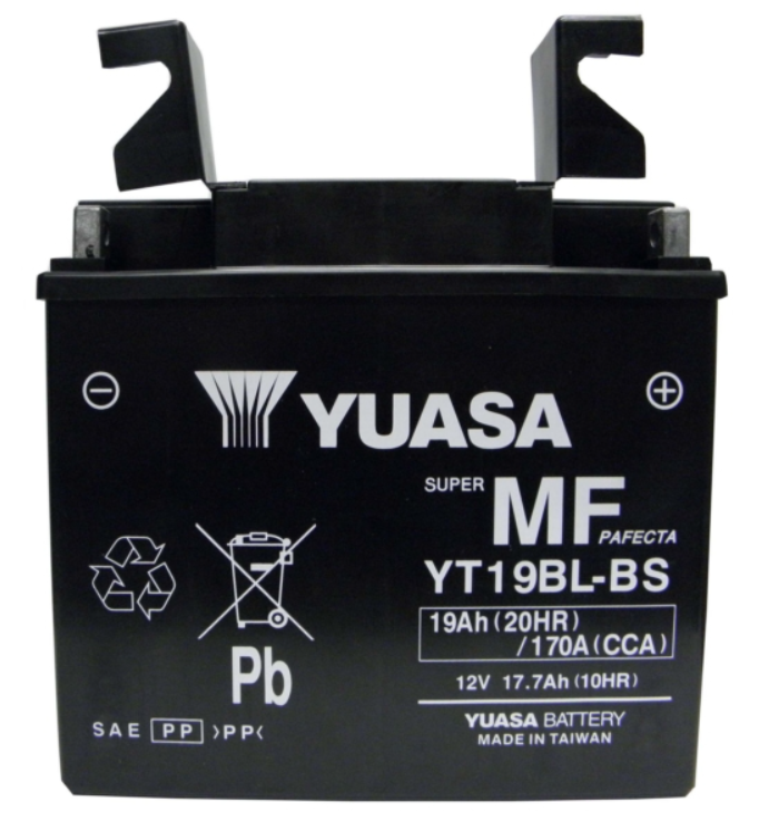 Yuasa YT19BL-BS Battery - Powersports Gear Dealer & Accessories | Banner Rec Online Shop