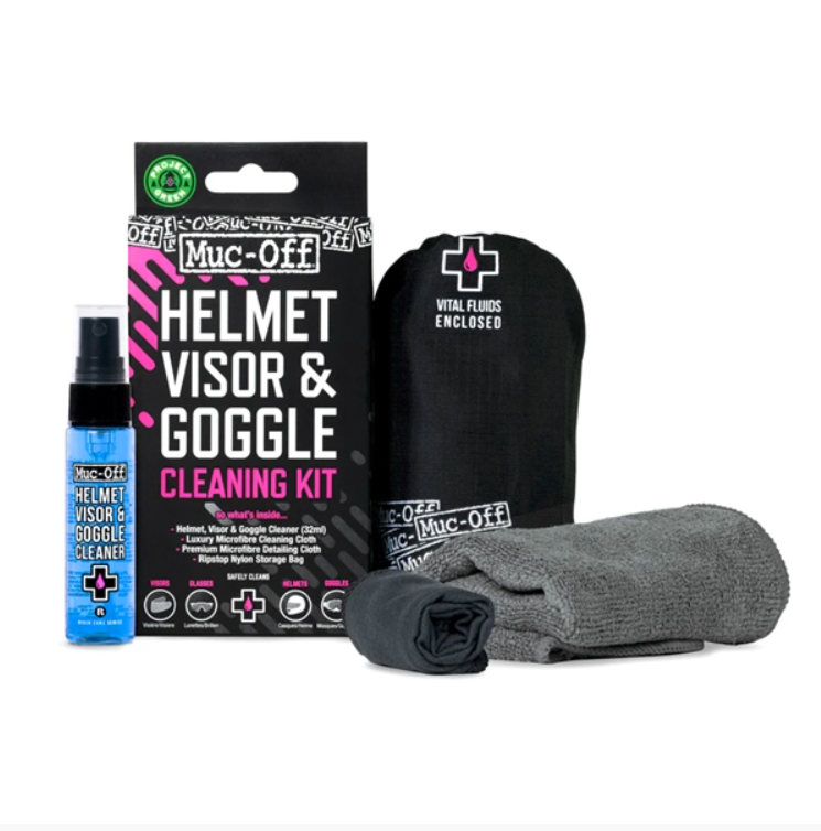 Muc-Off Visor, Lens & Goggle Cleaning Kit - Powersports Gear Dealer & Accessories | Banner Rec Online Shop