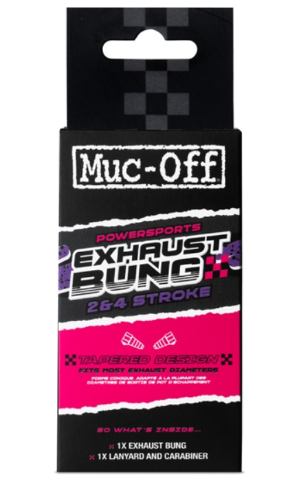 Muc-Off Exhaust Plug - Powersports Gear Dealer & Accessories | Banner Rec Online Shop