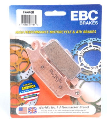 EBC FA443R Standard Front Brake Pads - Powersports Gear Dealer & Accessories | Banner Rec Online Shop