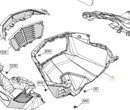 Ski-Doo Deep Black, Front Bottom Pan - Powersports Gear Dealer & Accessories | Banner Rec Online Shop