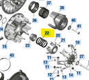 BRP Compression Spring, Drive Pulley