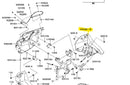 Kawasaki Upper Cowling