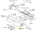 Kawasaki Rear Fender Red