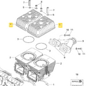 Ski-Doo Head Cylinder