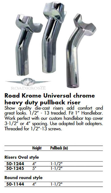 2 EXTENSION RISER 6 ROUND STYLE - Powersports Gear Dealer & Accessories | Banner Rec Online Shop