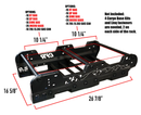 CFR Link-it-Up 2.0 LR (X Large rack) - Black