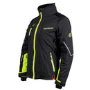 OLYMPIA LADIES ALMA JACKET BLACK & LIME - M