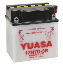 Yuasa Battery Conventional 12N7D-3B - Banner Rec