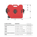 Kimpex Rotopax Fuel Container - Banner Rec