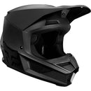 FOX Youth V1 Matte Black Helmet - Banner Rec