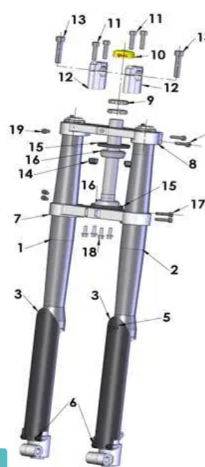 Cobra Motorcycle Fork Guard Set - Powersports Gear Dealer & Accessories | Banner Rec Online Shop
