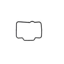 KTM Gasket Float Chamber - Banner Rec