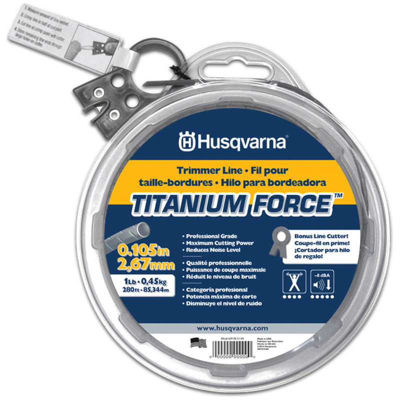 Husqvarna Titanium Force Trimmer Line - Banner Rec