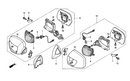 Honda Left Mirror Assembly (GL1800) - Powersports Gear Dealer & Accessories | Banner Rec Online Shop