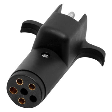 Kimpex Wesbar 6 Way Round Connector with Flat Adapter - Banner Rec
