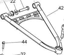 Ski-Doo Upper Arm 39" - Powersports Gear Dealer & Accessories | Banner Rec Online Shop