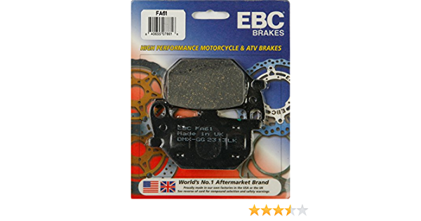 EBC FA61 Brake Pads - Powersports Gear Dealer & Accessories | Banner Rec Online Shop