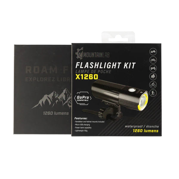 Mountain Lab X1260 Lumen Flashlight System - Powersports Gear Dealer & Accessories | Banner Rec Online Shop