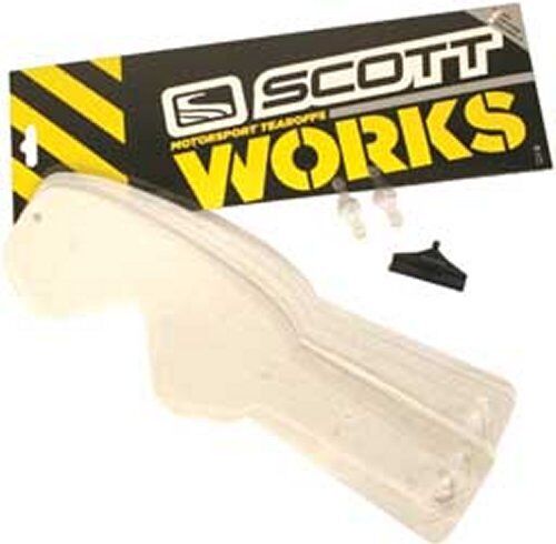 SCOTT WORKS TEAROFF 20 PACK - Powersports Gear Dealer & Accessories | Banner Rec Online Shop